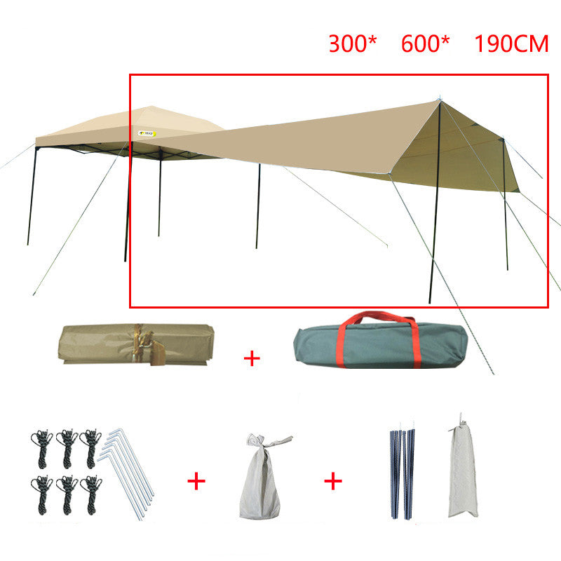 Living Room Tent Extension Cloth Canopy Moisture-proof Mat Multi-purpose - EDC Italia