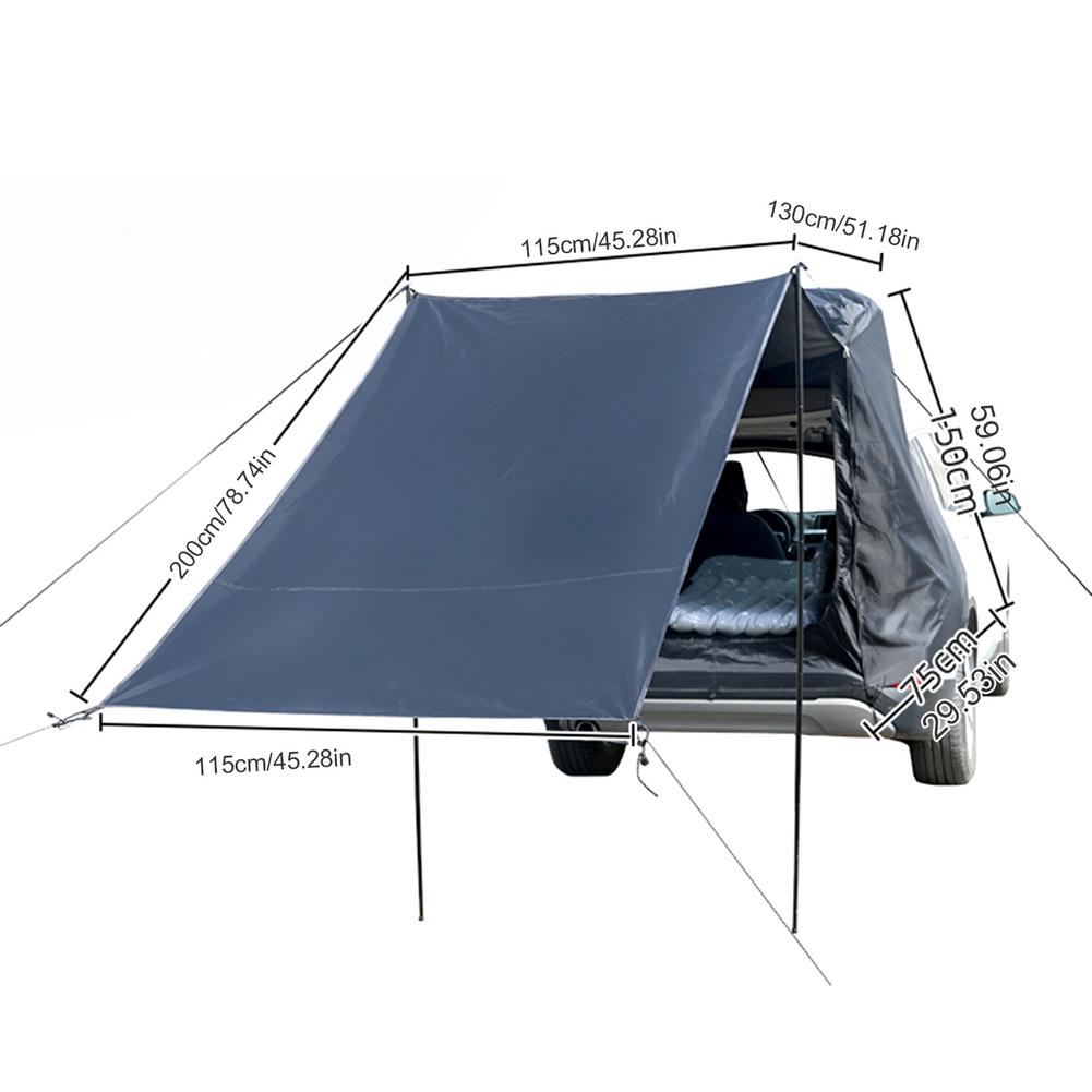 Self-driving Tour Outdoor Camping Car Tail Extension Tent - EDC Italia