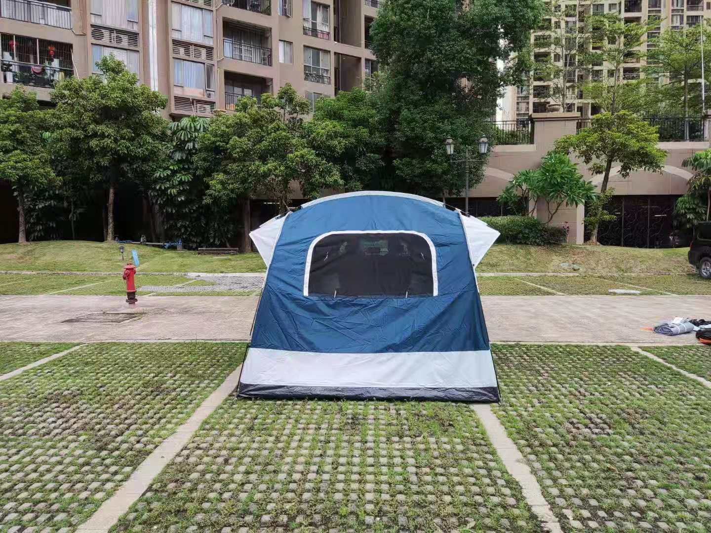 Outdoor Car Rear Double Tent Multifunctional Sunshade - EDC Italia