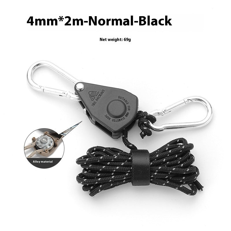 Outdoor Pulley Adjuster Tent Fixator - EDC Italia