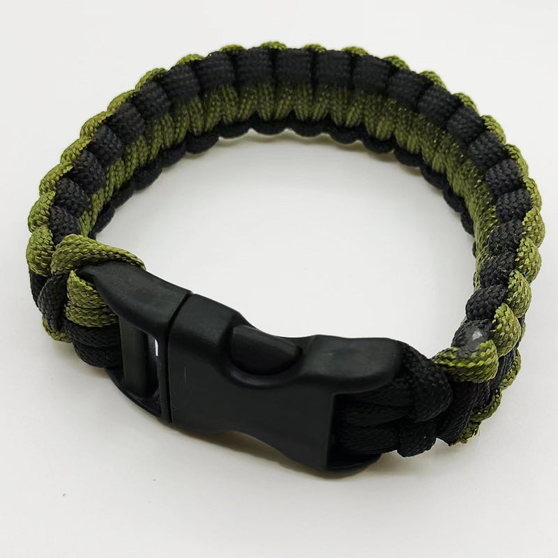 Paracord Outdoor Survival Seven-core Emergency Escape Life-saving Bracelet