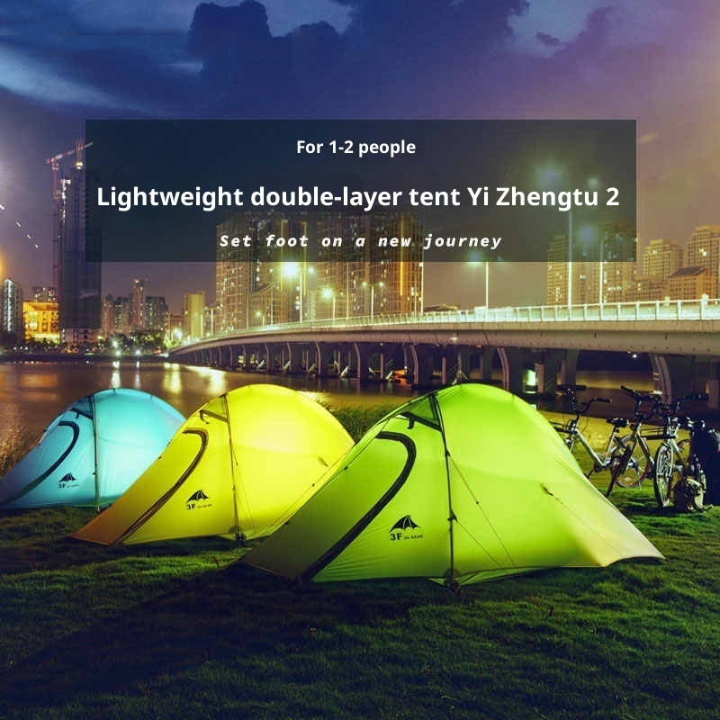 Ultra-light Stormproof And Wind-resistant Outdoor Camping Tent - EDC Italia
