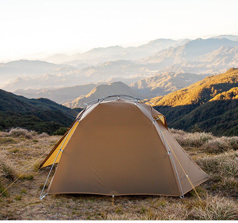 Double Layer Outdoor Camping Tent With Silicon Coating For Two People - EDC Italia