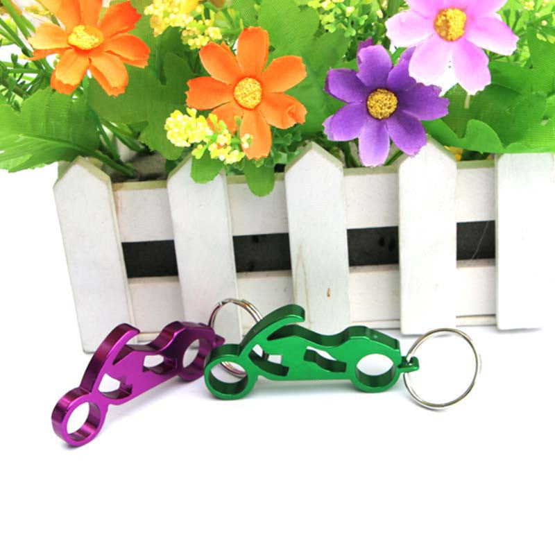 Multifunction Outdoor EDC Opener Motorbike Keychain Keyring