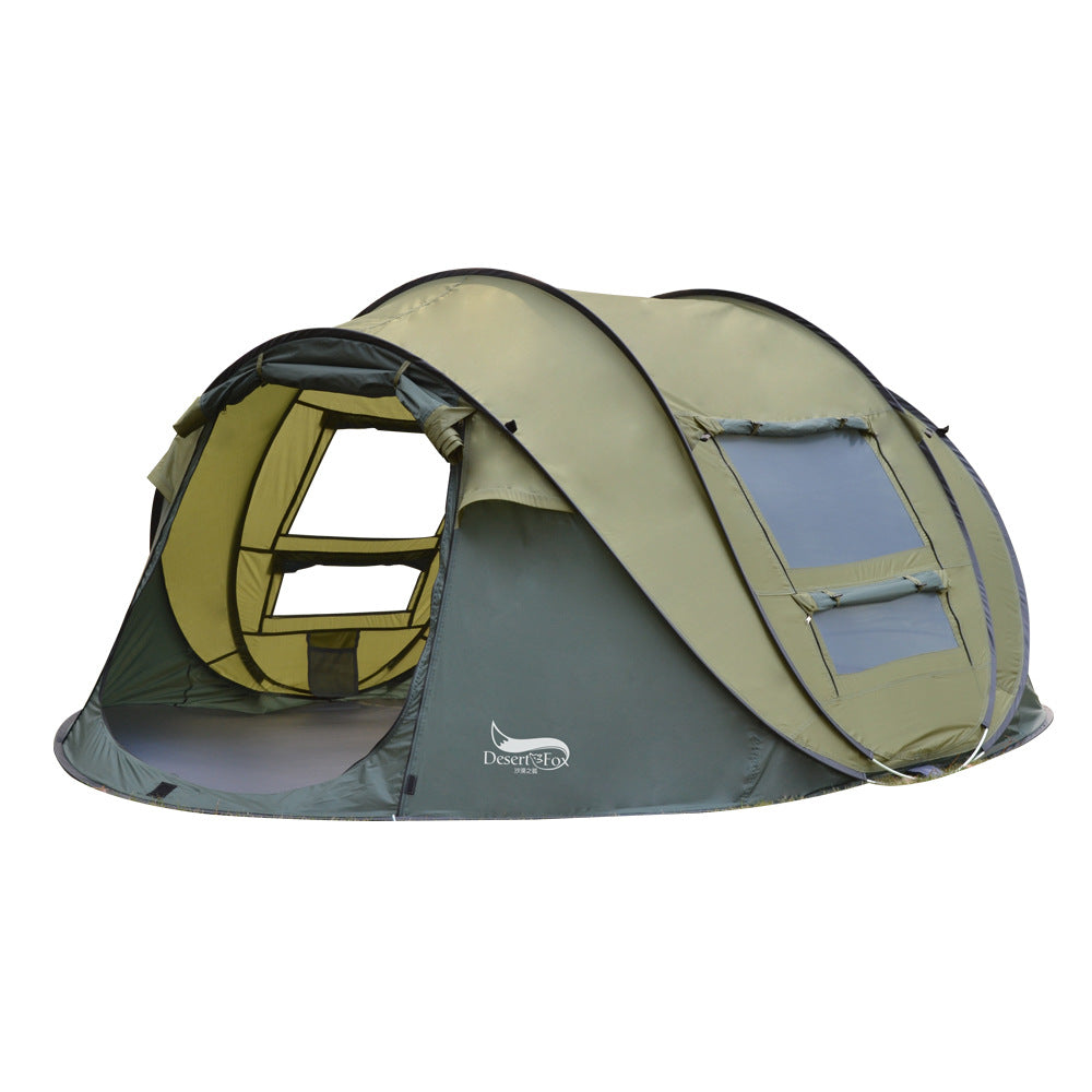 Outdoor Automatic Tent 3-4 People Quickly  Building-free Boat Tent Multi-person Camping Park Tent Rainproof - EDC Italia