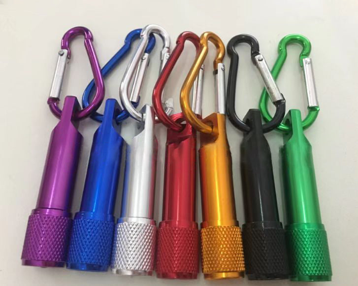 Flashlight keychain