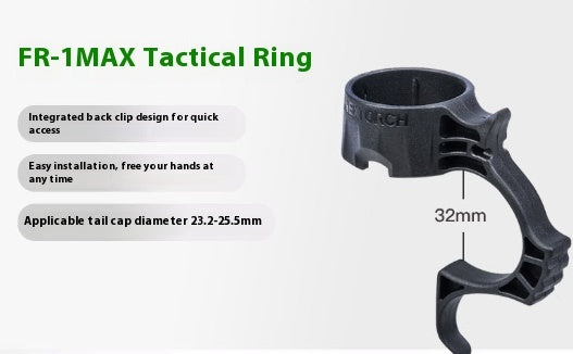 Tactical Flashlight Portable Multifunctional Ring