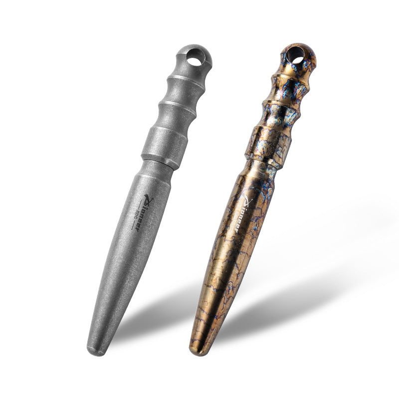 Titanium Alloy Portable EDC Tactical Pen Mini Self-defense