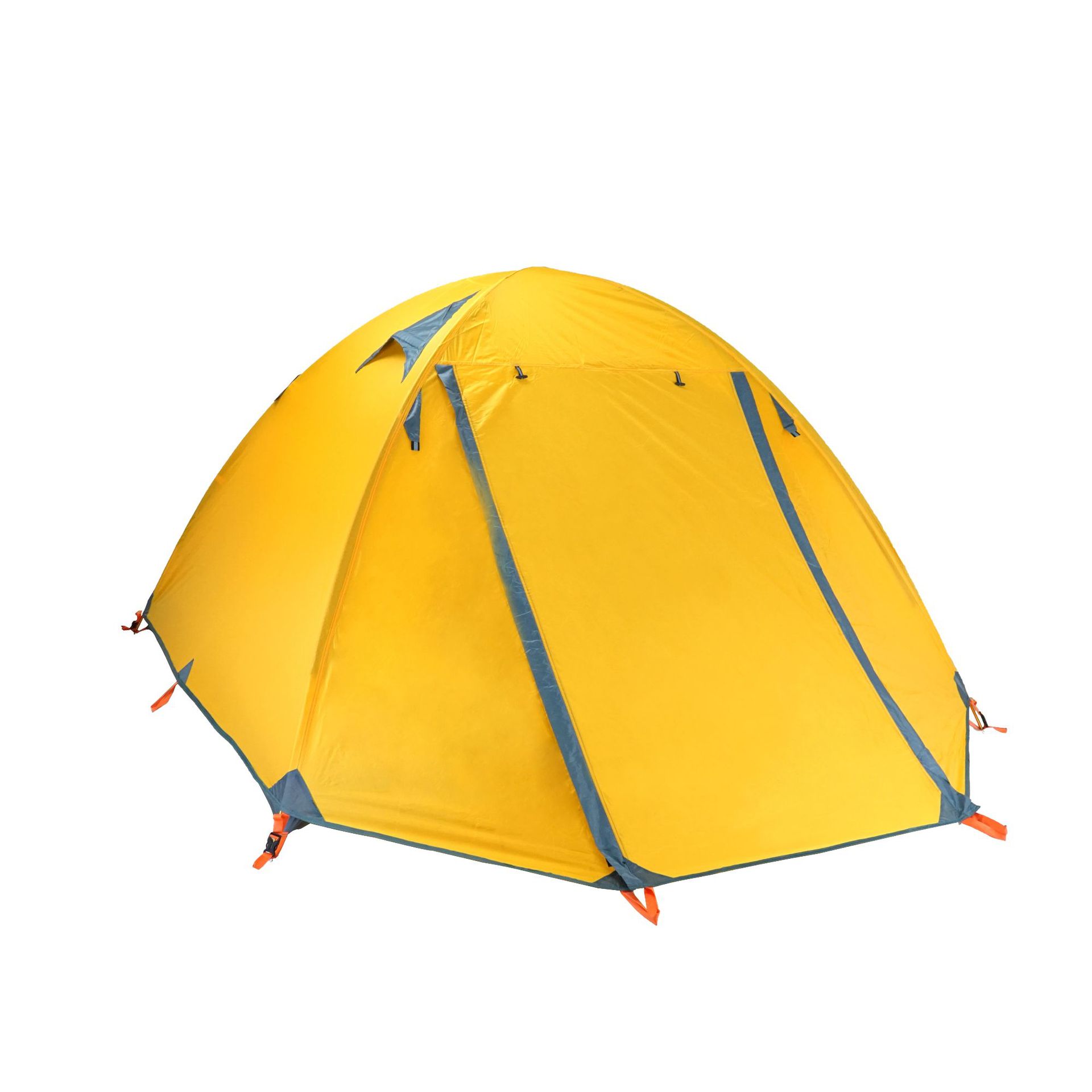 Triple Double Double Double Door Aluminum Pole Camping Tent - EDC Italia