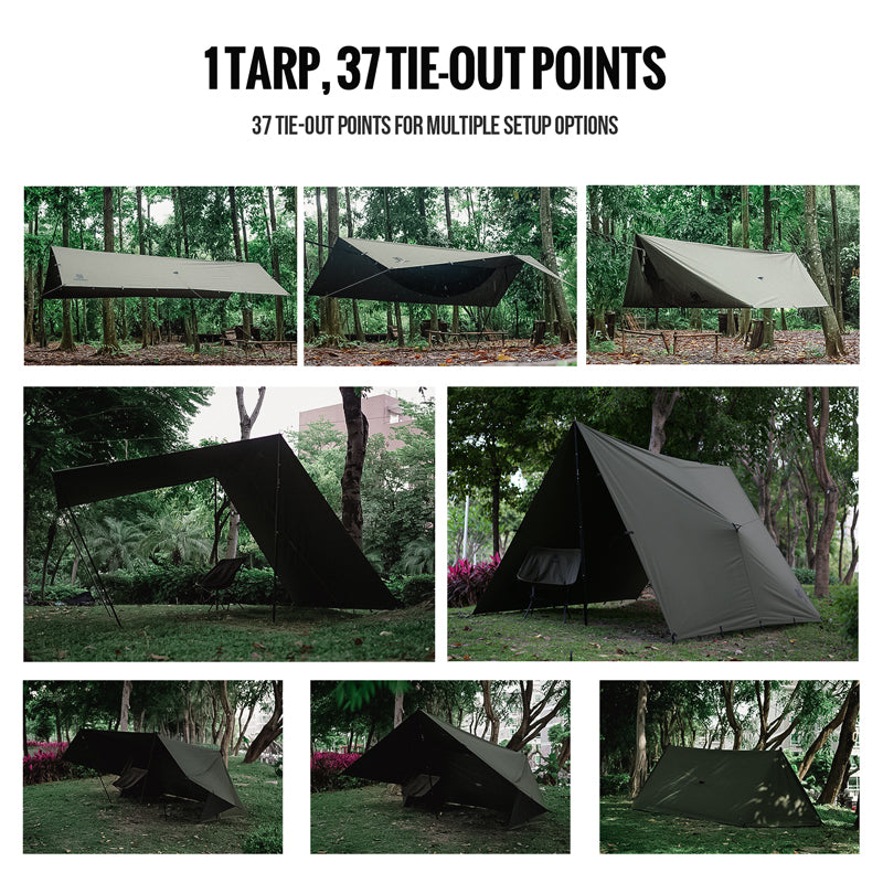 Sunscreen And Rainproof Camping Barbecue Leisure Awning - EDC Italia