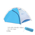 Mountaineering Camping Windproof And Rainproof Aluminum Alloy Three Season Double Deck Camping Tent - EDC Italia