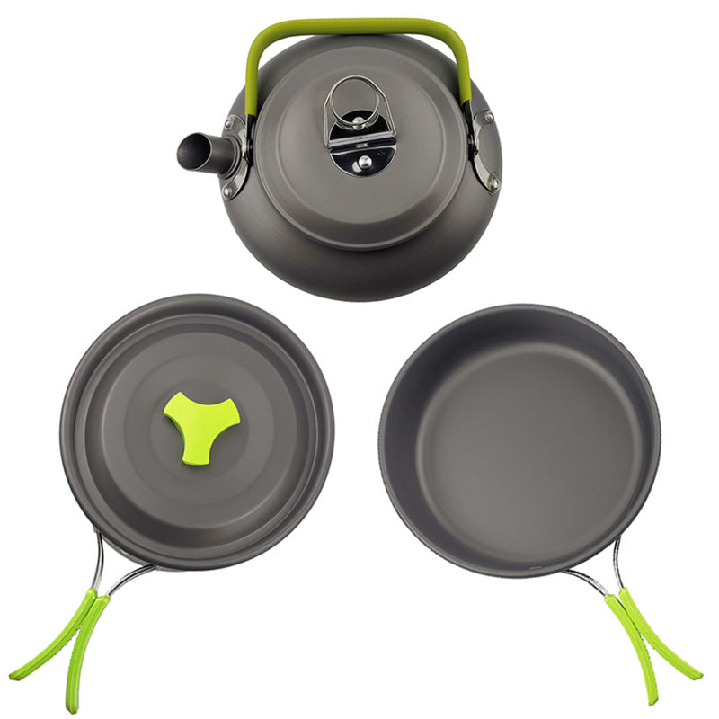 Camping Combination Suit Pot Folding Mini Cookware - EDC Italia